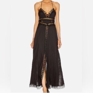 New CHARO RUIZ Ibiza Imagen crochet maxi dress